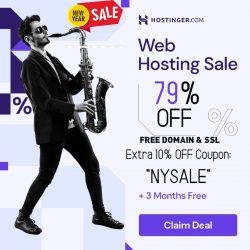 Hostinger New Year Web Hosting Sale 2024