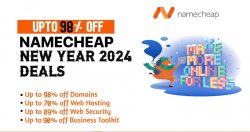 Namecheap New Year Sale 2024 Deals