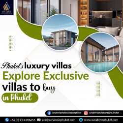 Phuket’s luxury villas: Explore Exclusive villas to buy in Phuket