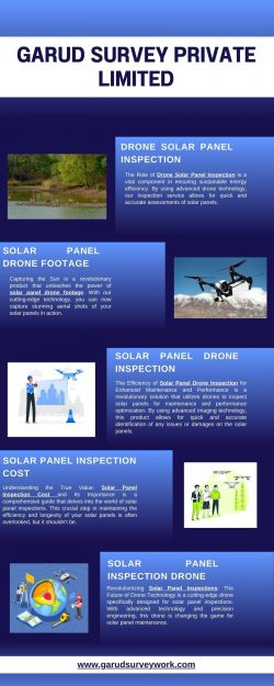 The Efficiency of Solar Panel Drone Inspection for Enhanced Maintenance and Performance