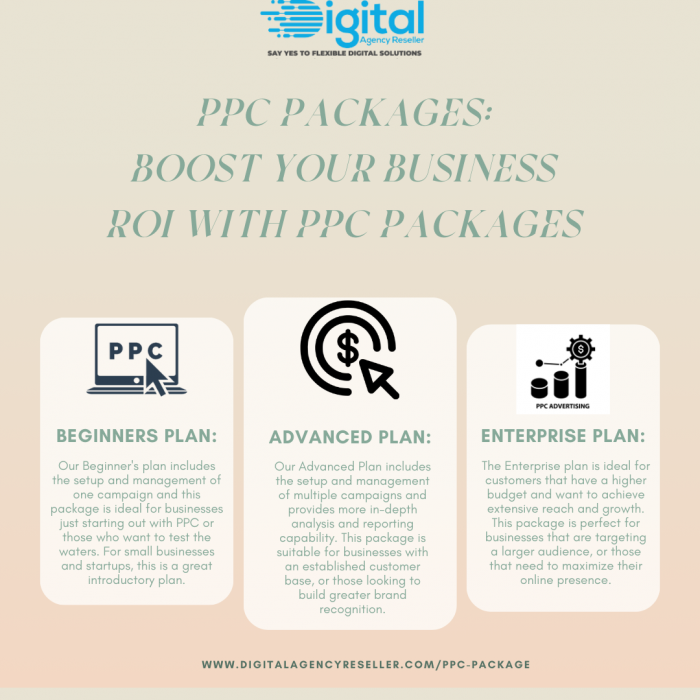 PPC PACKAGES – BOOST YOUR BUSINESS ROI WITH PPC PACKAGES