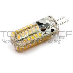 LED Lamp 12V, 1,3W, G4, Warmwit, rond, smal