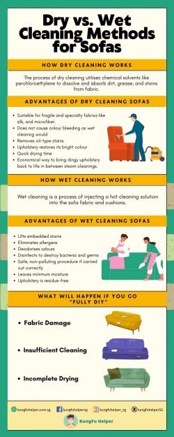 Dry vs. Wet Cleaning Methods for Sofas