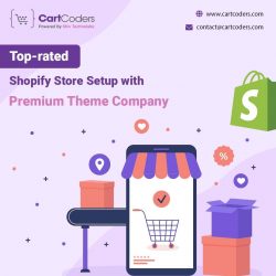Shopify Store Setup with Custom Theme Services: CartCoders