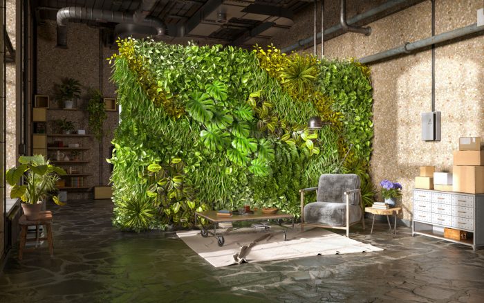 Artificial Vertical Garden