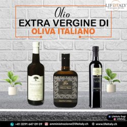 Olio extra vergine di oliva italiano
