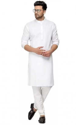 Kooli Fashion: Men’s White Ethnic Dress