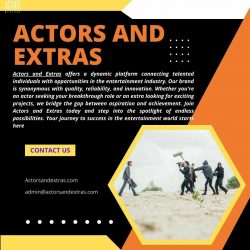 Discover the Finest: The Actors and Extras Talent Directory