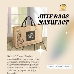 HANDCRAFT Worldwide: Premium Customized Jute Bags