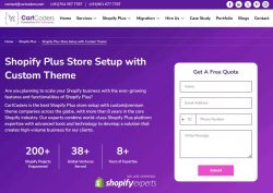 Shopify Plus Store Setup and Custom Theme Development | CartCoders