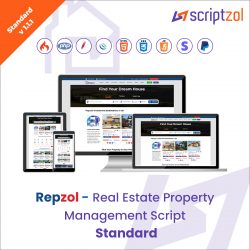 Repzol Top Real Estate Property Management Script – Scriptzol