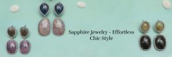 Effortless Glamour: Sapphire Jewelry for Effortlessly Chic Style