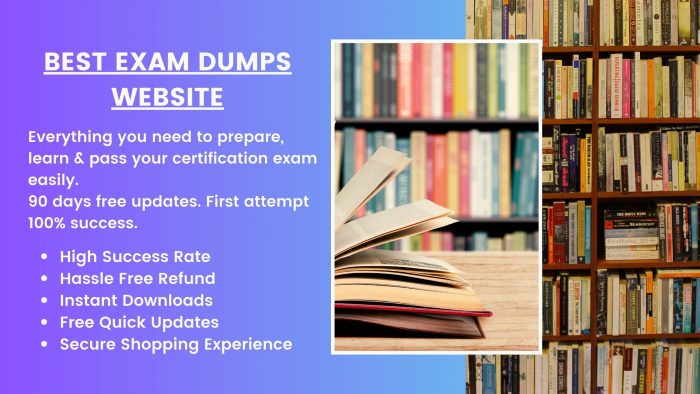 Best Exam Dumps for Easy Certification