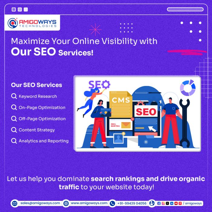 Best SEO Services & Solutions Company in India – Amigoways