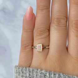 Buy Sterling Opal Rings in Sagaciya jewelry