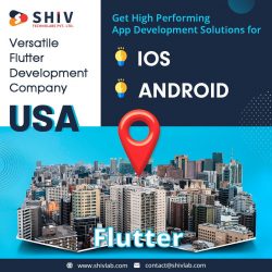 Innovative Flutter Development Services USA by Shiv Technolabs