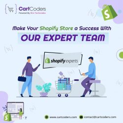 Make Your Shopify Store a Success With Our Expert Team: CartCoders