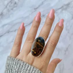 Shop Pietersite Rings Collection Online at Sagacia jewelry