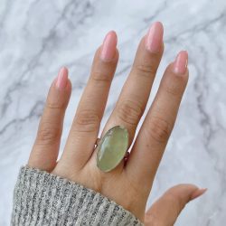 Prehnite Rings Collection Online at Sagacia jewelry