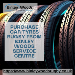 Purchase Car Tyres Rugby From Binley Woods Service Centre