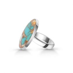 Unlocking the Beauty of Oyster Turquoise: Statement Rings That Stand Out