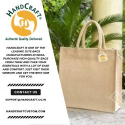HANDCRAFT Worldwide: Secure and Stylish Jute Bags with Zips