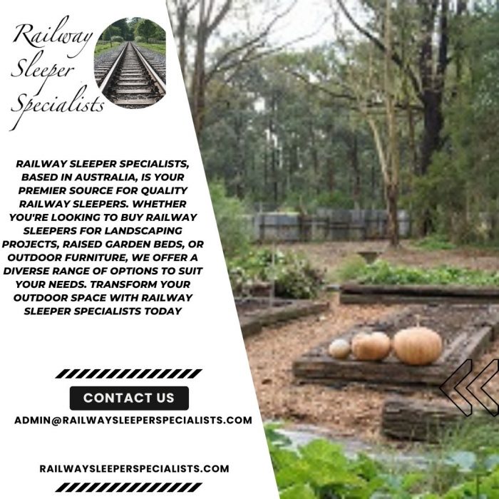 Buy Railway Sleepers – Organic Natural Wood Products