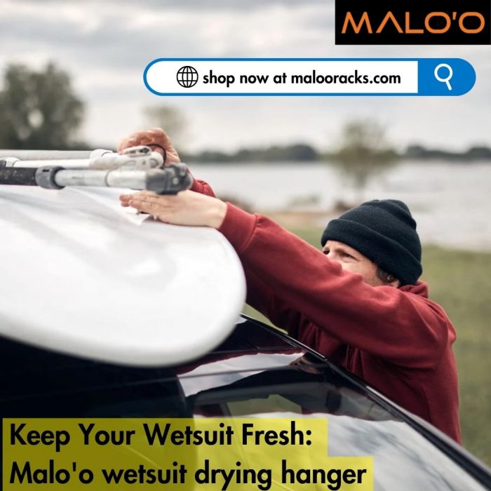 Keep Your Wetsuit Fresh: Malo’o wetsuit drying hanger