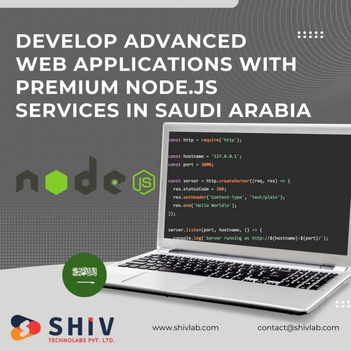 Best Node JS Development Company in Saudi Arabia – Shiv Technolabs