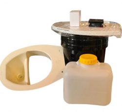 INI urine separator, made from recycled material – 4 variants (€75,00)