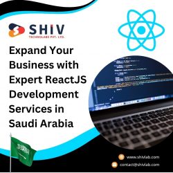 Expert ReactJS Development Services in Saudi Arabia – Shiv Technolabs