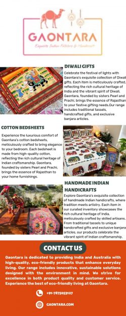 Boho Chic Decor – Handcrafted Indian Elegance