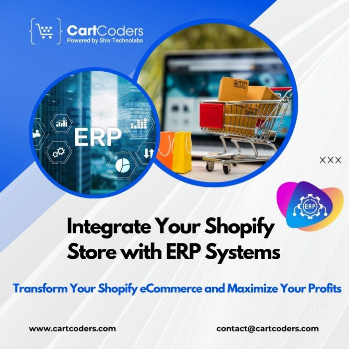 Integrate Your Shopify Store with ERP Systems Seamlessly with CartCoders