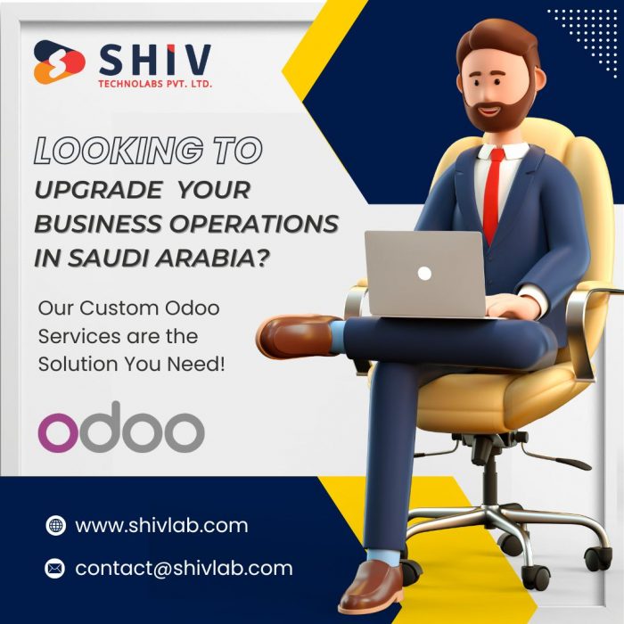 Top Odoo Customization Services in Saudi Arabia – Shiv Technolabs