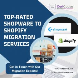 Top-rated Shopware to Shopify Migration Services by CartCoders