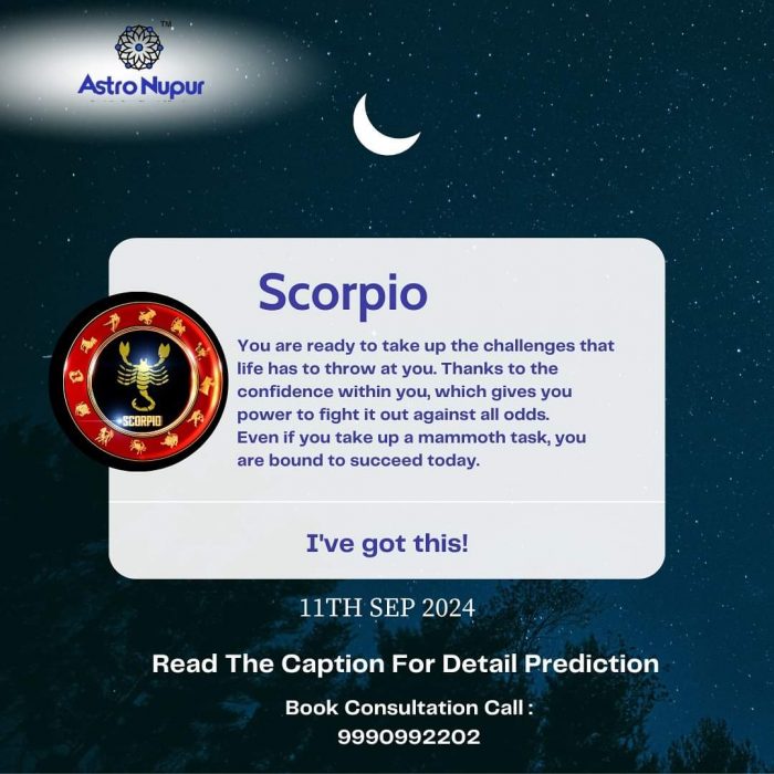 Scorpio Love Horoscope Today