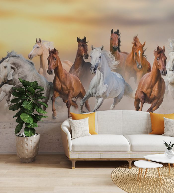 Running Horses Wallpaper