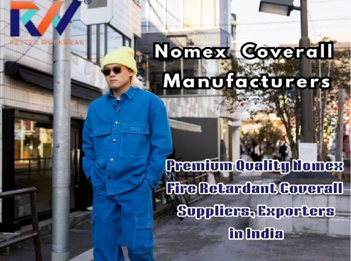 Nomex Coverall Manufacturers in India, Nomex Fire Retardant Coverall Suppliers Exporters India