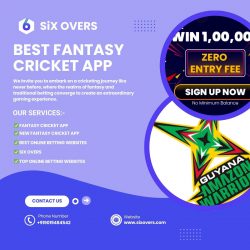 Sixovers Fantasy Cricket App: Play, Win, and Enjoy Cricket to the Fullest