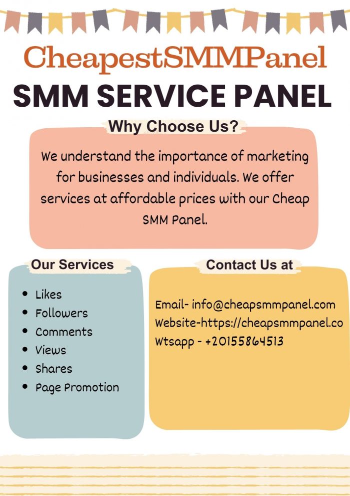 CheapestSMMPanel- SMM Service Panel