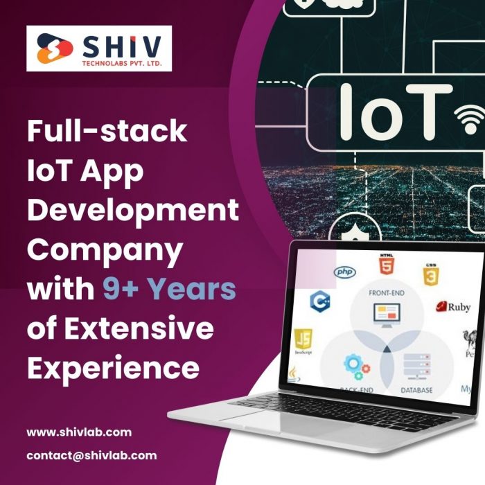 Full-stack IoT App Development Company | Shiv Technolabs