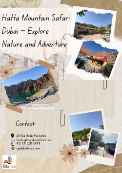 Hatta Mountain Safari Dubai – Explore Nature and Adventure