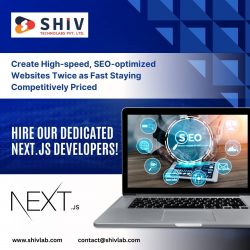 Hire Next.js Developers for Web Success from Shiv Technolabs