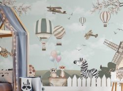 Animal Nursery Wallpaper