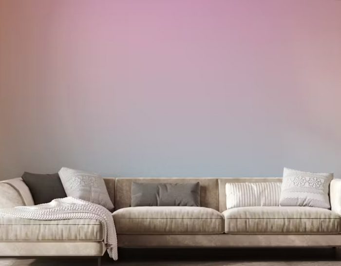 Soft Pastel Sky Gradient Wallpaper Mural