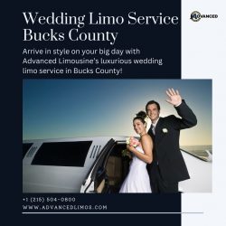 Wedding Limo Service Bucks County