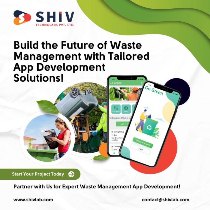 Waste Management App Development Services by Shiv Technolabs