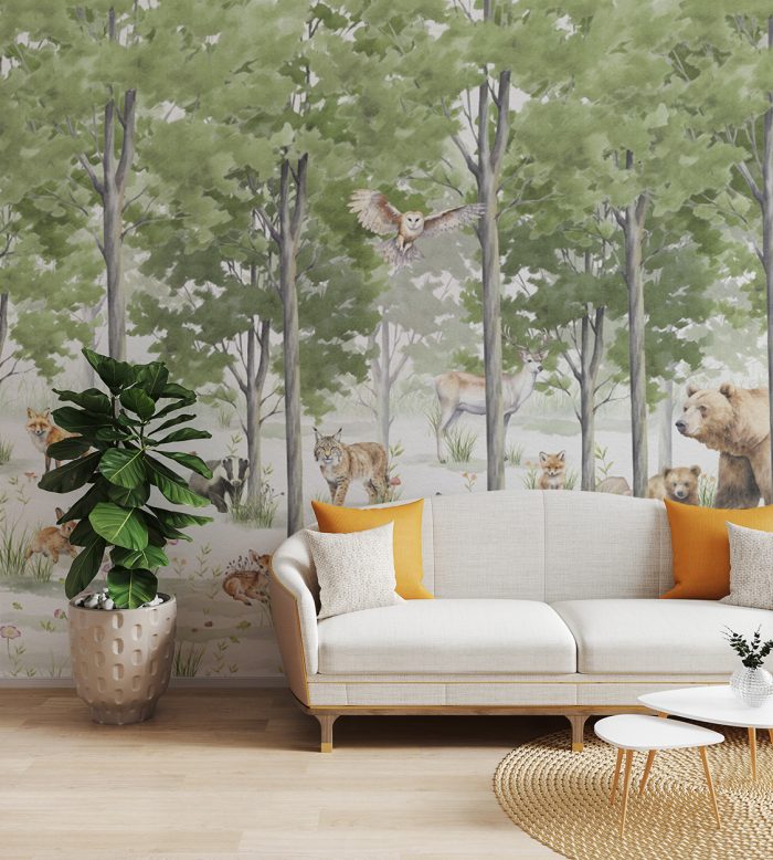 Enchanted Forest Wallpaper Mural