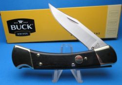 Buck 110 Automatic Conversion Knife Ebonywood