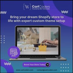 Shopify Custom Theme Setup Services by CartCoders